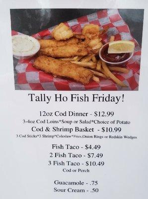 Fish Friday Special