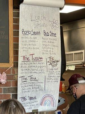 lunch specials