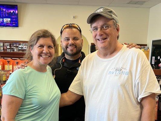 Vinny's students at The Continental Shooting Center.