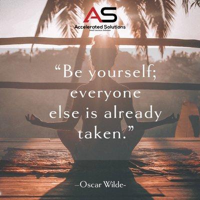 Don't worry about being like others, be unique. #BeYou #Unique #Strong #TrueToSelf www.aaceleratedsolutionsllc.net