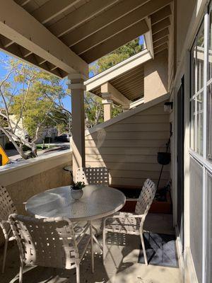 Patio Cleaning - regular cleaning - upon request