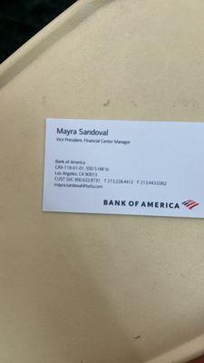 Mayra Sandoval is a tyrant. I witnessed her be passive aggressive, dismissive and rude to customers.