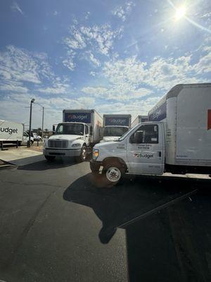 The Trucks they claim not to have in service DOZENS of trucks