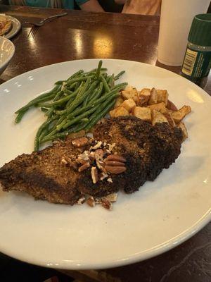 Pecan crusted chicken