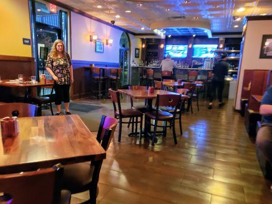 Seating Area at Capitol Bistro and Bar Romulus