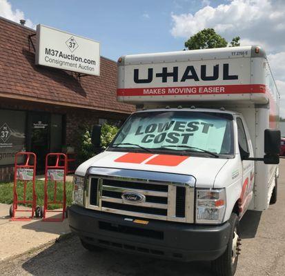 We are a UHaul Dealer - Drop off a UHaul with the items you want to sell. We will sell the items and send you a check.