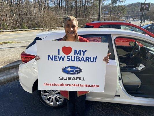 Subaru purchased on 2/5/22. Photo: Stephen Freedman