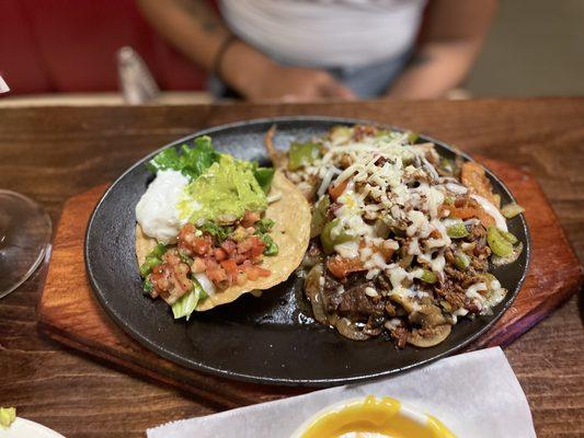 Steak fajita