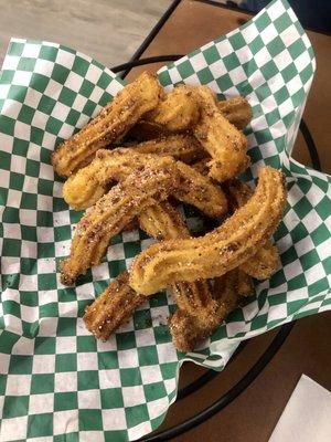 A dozen mini churros