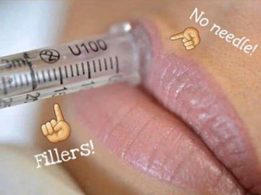 HA FILLERS NO NEEDLES!!!! Look 20 years younger without freezing the muscles in your face. All natural fillers.