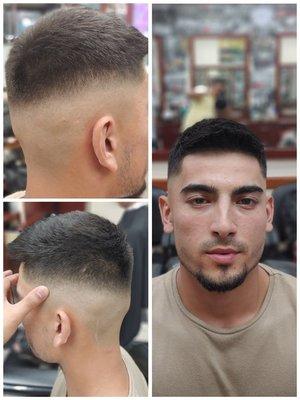 Nice skin fade.