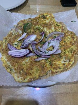 Omlette Paratha Roll