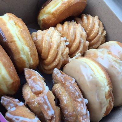 Happy Mother's Day! Bringing a box of donuts for work!