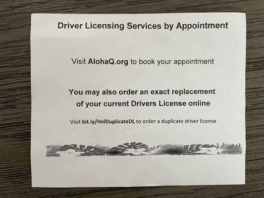 You can replace your lost driver license online!