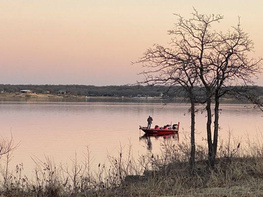 "Catch The sunset" on Lake Nocona