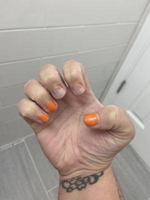 Gel manicure