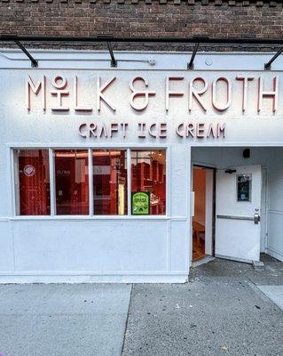 Milk & Froth exterior