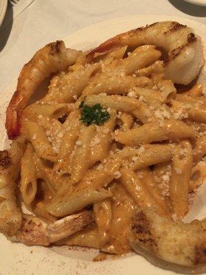 Penne shrimp vodka sauce