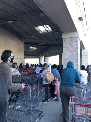 Costco doors opening in 10, 9,....