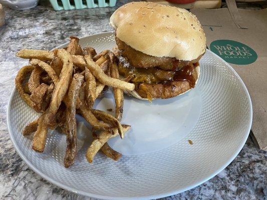 cowboy with fries!!