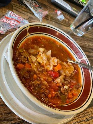 Cabbage soup - bowl 1