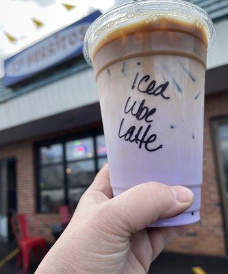 Their new latte flavor - Ube