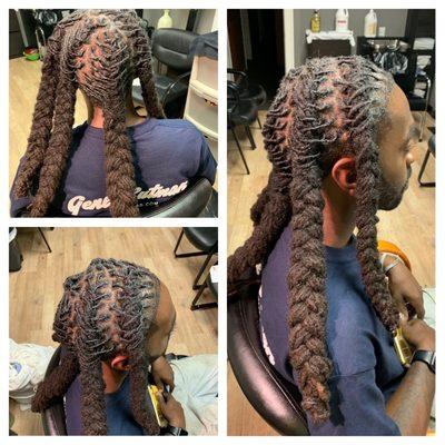 Wash re-twist and style