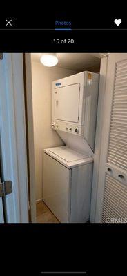 Kenmore combo unit, dryer noise