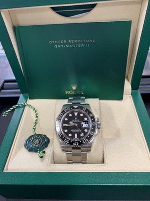 Rolex men's  GMT master II