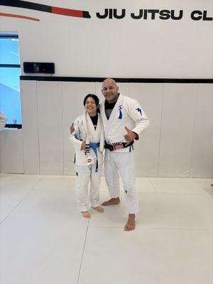 Promoted to blue belt