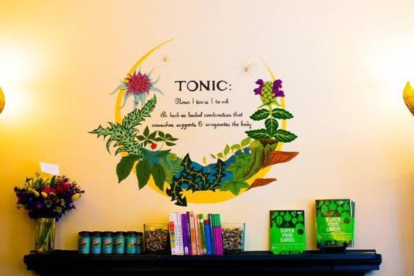 Tonic: An herb or herbal combination that nourishes, supports and invigorates the body.