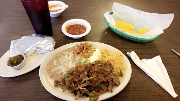 Beef Steak Fajitas