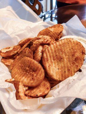 Buffalo chips with ranch!