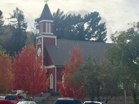 Old church converted into City Hall.