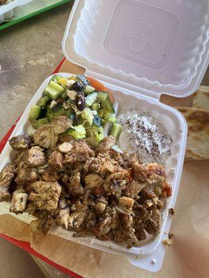 Chicken Shawarma Plate