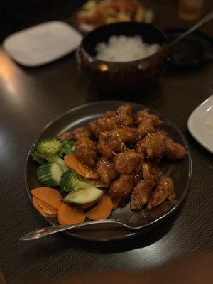 Orange chicken