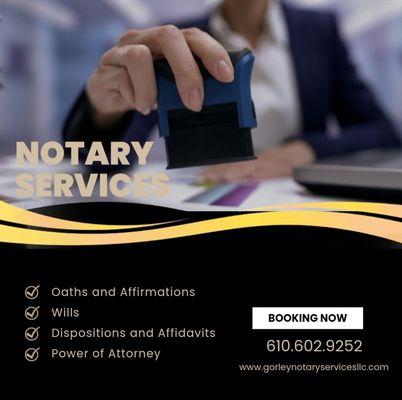 Professional Mobile Notary - We Come to You!