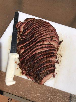 Sliced Brisket!