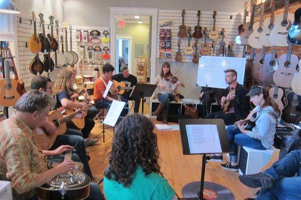 Free Bluegrass Jam- every Sunday at 5:00