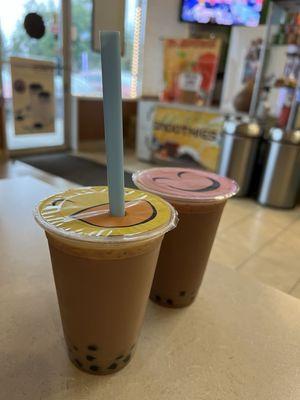 Boba tea - Milk and chocolate