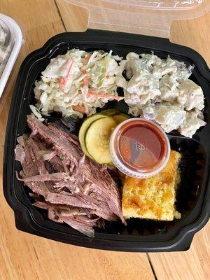 Brisket Plate, $14.99