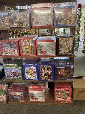 Christmas puzzles from the popular Vermont Christmas Company