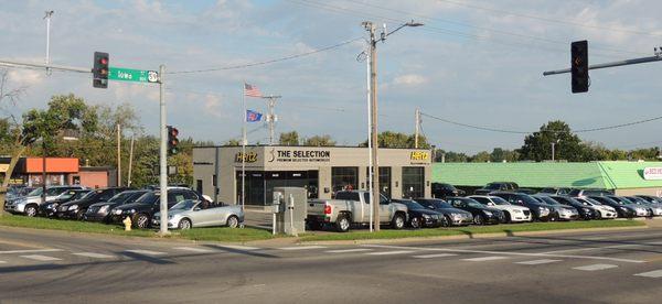 Northwest Corner of 9th and Iowa. Lawrence,KS