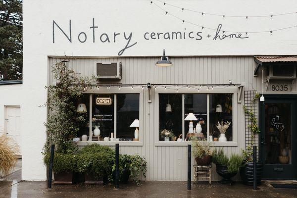 Handmade ceramics, thrown right here in our Portland studio