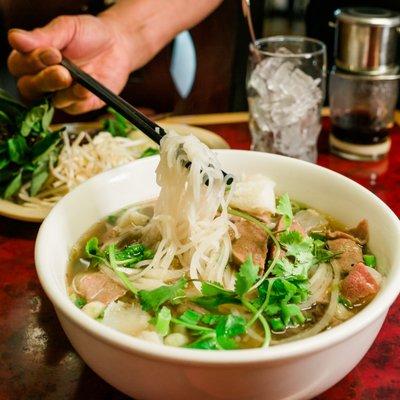 Taste The Common Thread - Any LARGE Beef Pho (#1-#8) for $10 with check-in on Yelp through May 31st.