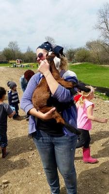 Getting some goat love