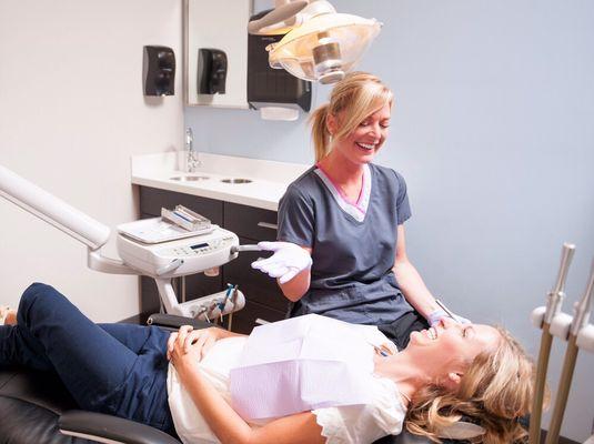 When's the last time you felt this relaxed at the dentist's office?  We'll take great care of you!