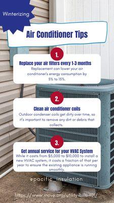 Just a few times on thing to do to get your A/C ready for the Spokane/Cda winter months 
#atticinsulation #spokane #couerdalene #attic