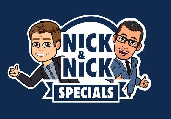 #nickandnickspecials