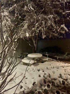 Picnic area for guests to enjoy.